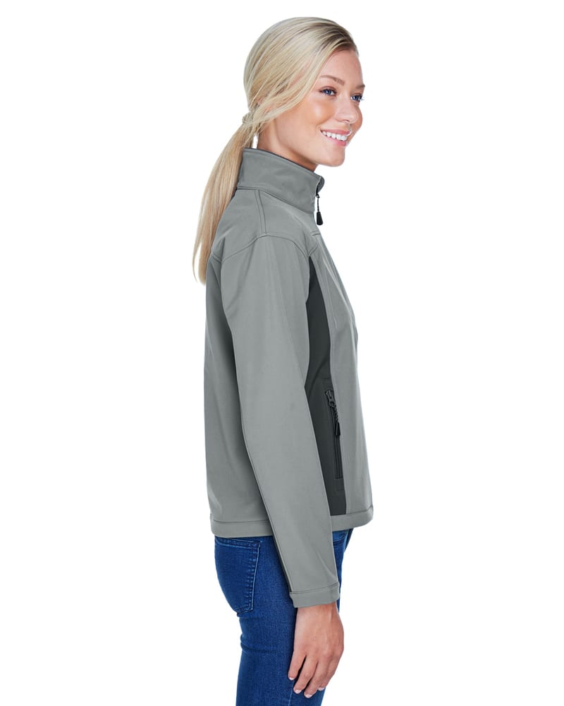 Devon & Jones D997W - Ladies Soft Shell Colorblock Jacket