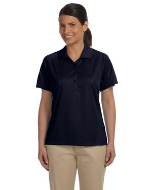 Harriton M374W - Ladies 3.8 oz. Polytech Mesh Insert Polo