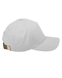 Big Accessories BX034 - 5-Panel Brushed Twill Cap Light Grey