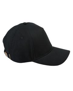 Big Accessories BX034 - 5-Panel Brushed Twill Cap Negro