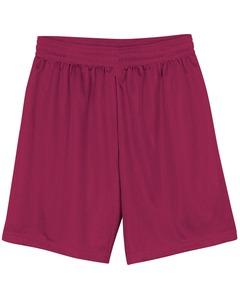 A4 N5184 - Men's 7" Inseam Lined Micro Mesh Shorts Cardinal