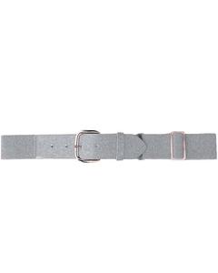 Augusta 6001 - Elastic Baseball Belt Silver Grey