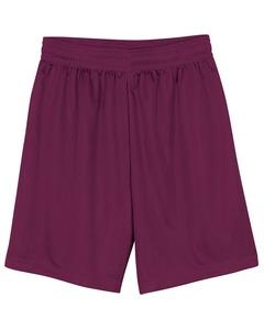 A4 N5255 - Men's 9" Inseam Micro Mesh Shorts Granate