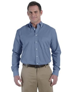 Harriton M555 - Mens 3.48 oz. Chambray