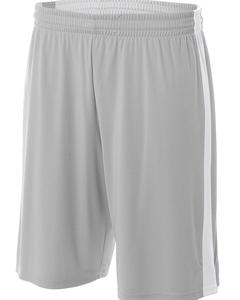 A4 N5284 - Adult Reversible Moisture Management Shorts