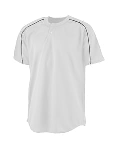 Augusta 586 - Youth Wicking Two-Button Baseball Jersey