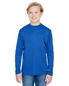 A4 NB3165 - Youth Long Sleeve Cooling Performance Crew Shirt Real