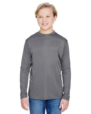 A4 NB3165 - Youth Long Sleeve Cooling Performance Crew Shirt