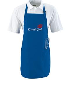 Augusta 4350 - Full Length Apron With Pockets Real