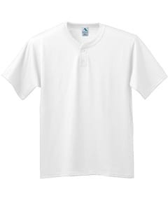 Augusta 644 - Six-Ounce Two-Button Baseball Jersey-Youth
