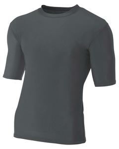 A4 N3283 - Men's 7 vs 7 Compression T-Shirt Graphite
