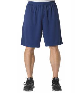A4 N5338 - Men's 9" Inseam Pocketed Performance Shorts Granate