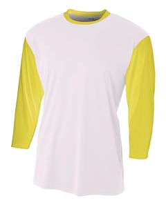 A4 NB3294 - Youth 3/4 Sleeve Utility Shirt