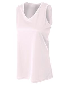 A4 NW2360 - Ladies Athletic Tank Top Blanca