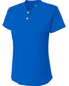 A4 NW3143 - Ladies Tek 2-Button Henley Shirt Real