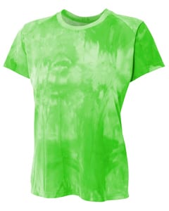 A4 NW3295 - Ladies Cloud Dye Tech T-Shirt