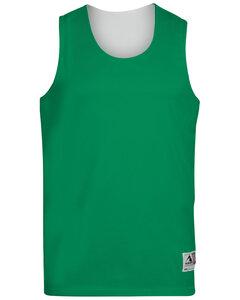 Augusta 148 - Adult Wicking Polyester Reversible Sleeveless Jersey Kelly/White