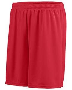 Augusta AG1425 - Adult Wicking Polyester Short Roja