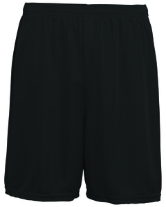 Augusta AG1425 - Adult Wicking Polyester Short Negro