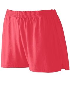 Augusta 988 - Girls' Trim Fit Jersey Short Roja