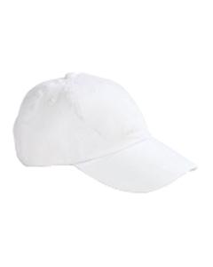Big Accessories BX001 - 6-Panel Brushed Twill Unstructured Cap Blanca