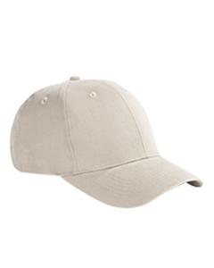 Big Accessories BX002 - 6-Panel Brushed Twill Structured Cap Piedra