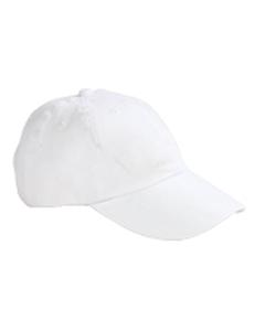 Big Accessories BX008 - 5-Panel Brushed Twill Unstructured Cap Blanca