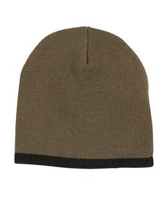 Big Accessories TNT - Knit Cap Olive/Black