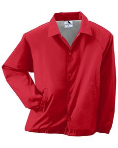 Augusta 3100 - Lined Nylon Coach's Jacket Roja