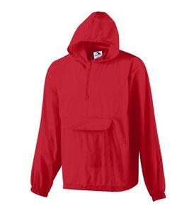 Augusta 3280 - Hooded Taffeta Jacket Roja