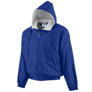 Augusta A3281 - Youth Hood Taffeta Jacket Púrpura