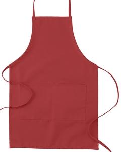 Big Accessories APR53 - Two-Pocket 30" Apron Roja