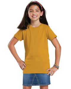 LAT 2616 - Girls Fine Jersey Longer Length T-Shirt