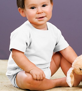 Rabbit Skins 4438 - Infant Jersey Cotton Bodysuit