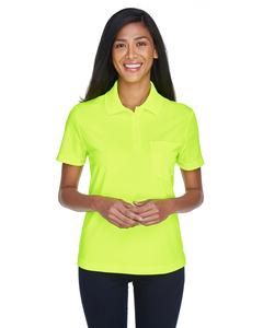 Ash CityCore 365 78181P - Ladies Origin Performance Piqué Polo with Pocket Safety Yellow