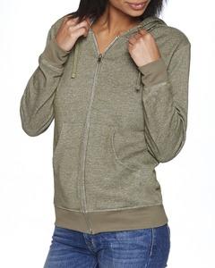 Next Level 9600 - Adult Denim Fleece Full-Zip Hoody