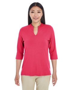 Devon & Jones DP188W - Ladies Perfect Fit Tailored Open Neckline Top Roja