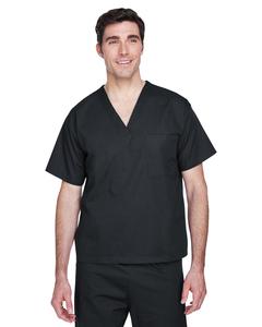 Harriton M897 - Adult Restore 4.9 oz. Scrub Top Negro