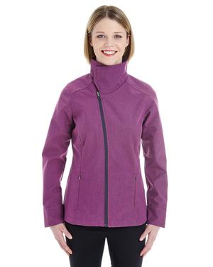 Ash City North End NE705W - Ladies Edge Soft Shell Jacket with Fold-Down Collar