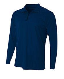 A4 A4N4268 - Adult Daily 1/4 Zip Jersey Marina
