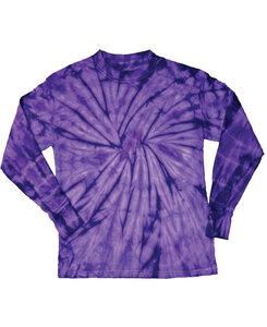 Colortone T923R - Youth Long Sleeve Spider Tee