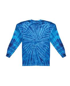 Colortone T923R - Youth Long Sleeve Spider Tee Real