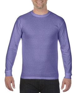 Comfort Colors CC6014 - Remera manga larga de algodón ringspun Heavyweight para adultos Violeta