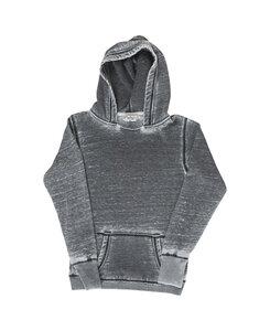 J. America JA8912 - Ladies' Zen Pullover Hood Dark Smoke