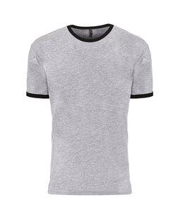 Next Level NL3604 - Remera de algodón premium ajustada para hombres  Heather Gray/ Black