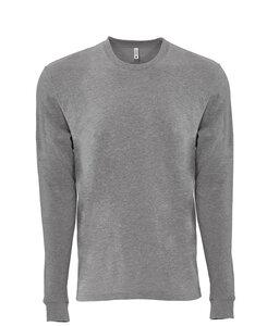 Next Level NL6411 - Remera  de ante manga larga para adulto Dark Gray Heather