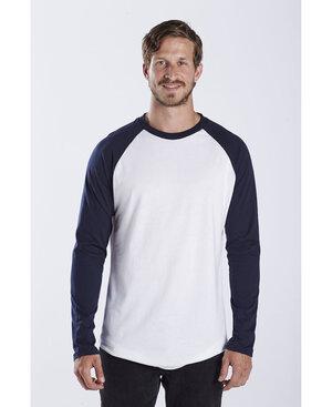 US Blanks US6600 - Adult Long Sleeve Baseball Tee