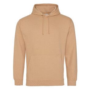 All We Do JHA001 - JUST HOODS ADULT COLLEGE HOODIE Nude