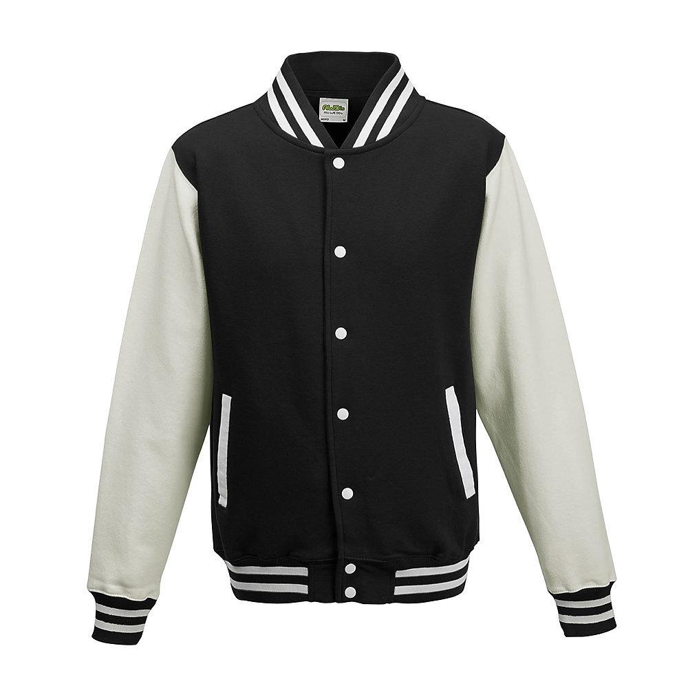 All We Do JHA043 - JUST HOODS ADULT LETTERMAN JACKET