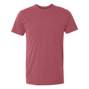 Next Level 6410 - Gamuza ajustada premium Crew Heather Maroon